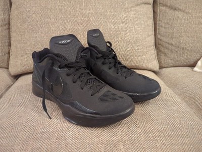 RARE Nike Zoom Hyperdunk 2011 Low  Blackout  487638-004 Sneakers Size 12