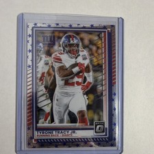 Panini 2025 Donruss Optic Stars Prizm Tyrone Tracy Jr. #6 Giants NFL Football