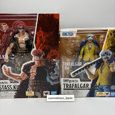 S.H.Figuarts One Piece Raid on Onigashima Eustace Kid & Trafalgar Law 2er Set