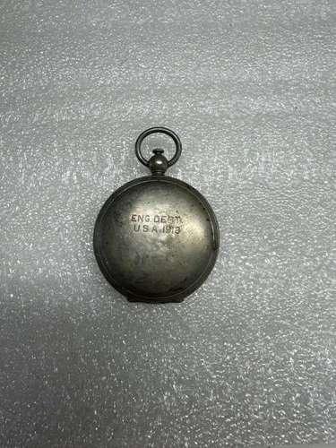 ANTIQUE AUTHENTIC  WW-1   ENG. DEPT. U.S.A. 1918 MILITARY COMPASS.