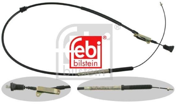 Febi Bilstein 15751 Seilzug FüR Feststellbremse Handbremsseil Bremsseil-image