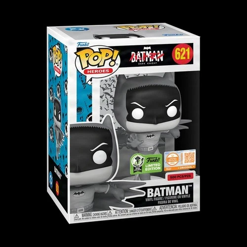 Funko Pop! Batman #621 Black/ White ECCC 2026 Con Exclusive LE 500 Confirmed