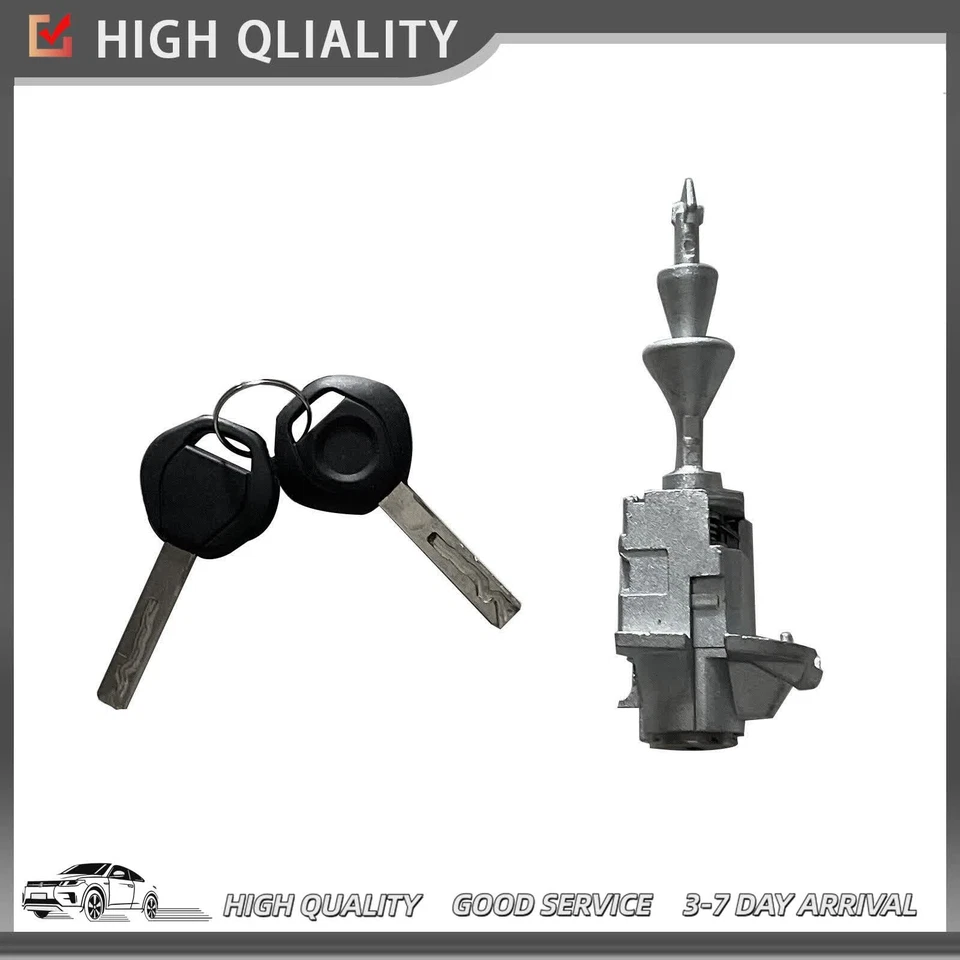 New Driver Door Lock Cylinder Keys Replace Fit For 2007-2013 BMW 325i 328i USA - Image 2 of 4