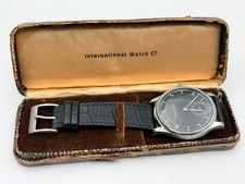 1940's IWC SCHAUFFHAUSEN MILTARY WW2 LARGE 42mm FIELED WATCH ORIGINAL BOX RUNS