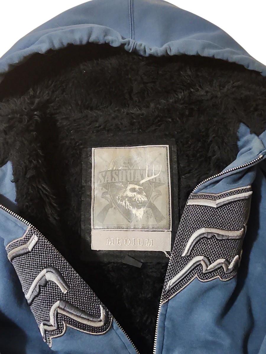レア 80s Fox image ski jacket ブルー レア 80s Fox image ski jacket ブルー レア 80s Fox image ski