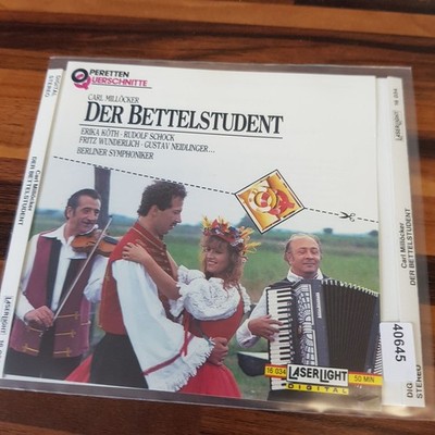 WERNER SCHMIDT-BOELCKE carl millöcker - der bettelstudent querschnitt EX/EX
