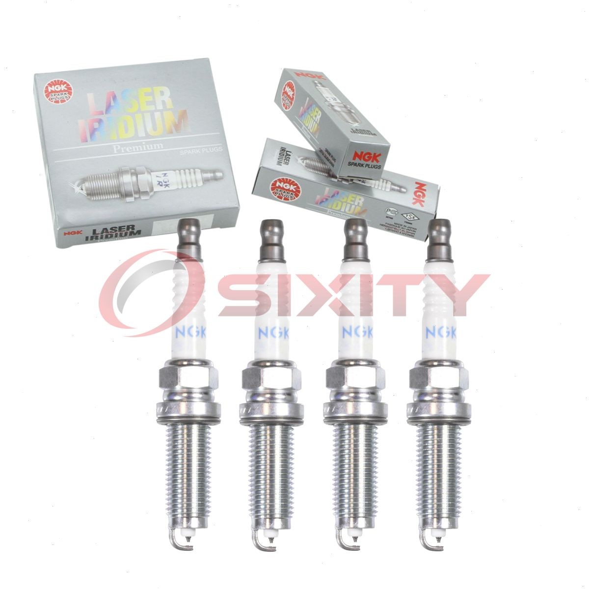 4 pc NGK 95112 ILZKAR8H8S Laser Iridium Spark Plugs for SXE24HCR8S 3502 kg