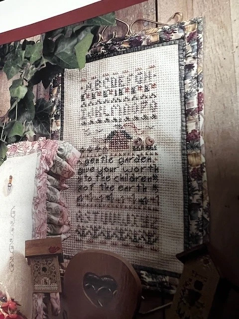 Down the Garden Path counted cross stitch sampler from Shephers's Bush - Image 4 of 4