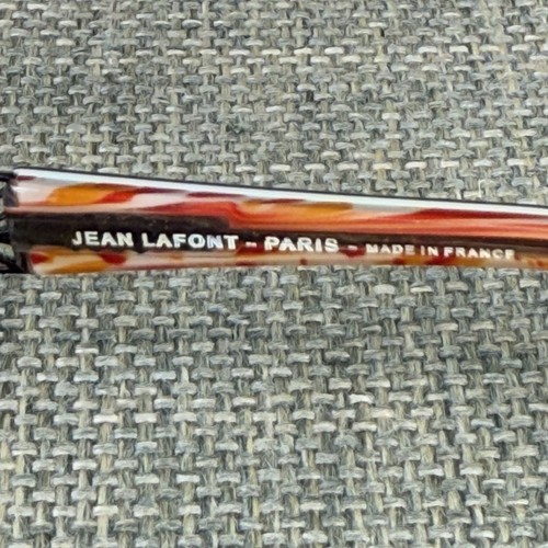 Jean Lafont Legende Eyeglasses Frame 537 Brown Orange 51-14-126 Designer - Picture 8 of 12