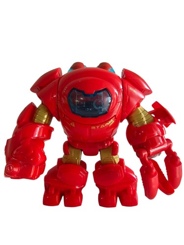 HULKBUSTER IRON MAN ARMOR SUIT MARVEL SUPER HERO SQUAD ACTIONFIGUR IMAGINEXT