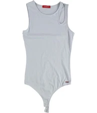 n:philanthropy Womens Cut-Out Bodysuit Jumpsuit, blue, XS