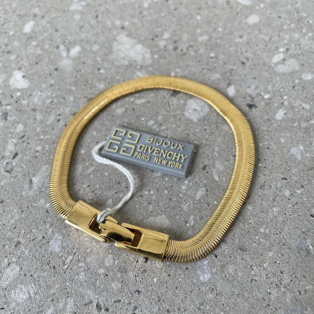 GIVENCHY Bracciale Logo G Vintage Oro