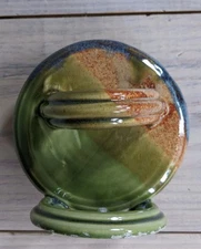 Art Pottery ToothBrush & ToothPaste Holder, Nick Molatore