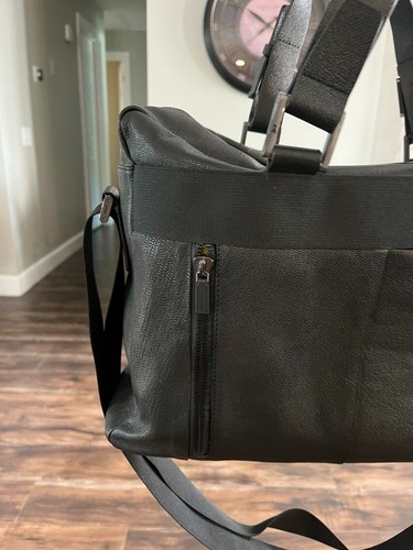 Porsche Design leather weekender/duffle bag - Picture 7 of 13