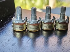 2 pc Vintage NOS ALPS 538X-100KAX2 100K Ohm Potentiometer - 4 available
