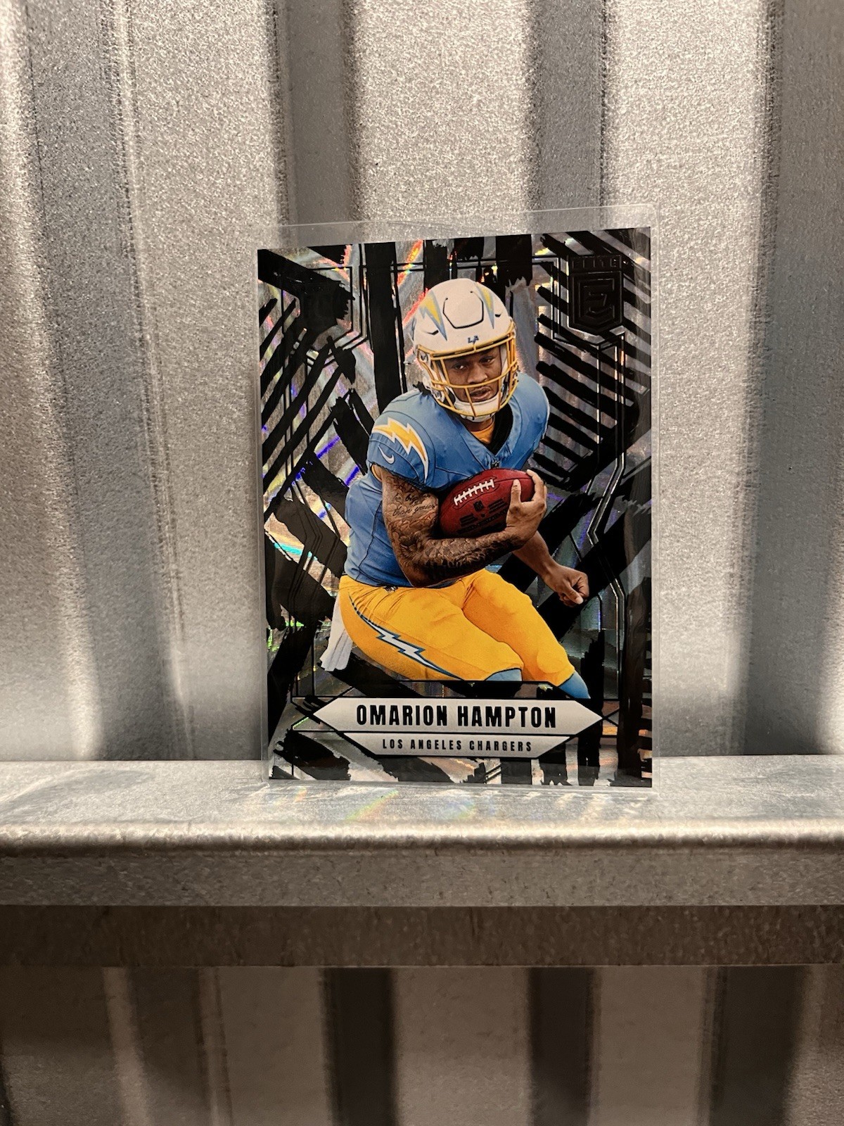 2025 Panini Donruss Elite - Rookies Omarion Hampton #132 Razzle Dazzle (RC)