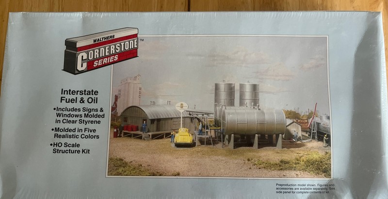 WALTHERS CORNERSTONE 933-3006 INTERSTATE FUEL And Oil HO KIT Factory Sealed