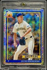Jacob Misiorowski RARE ROOKIE RC MOJO REFRACT...