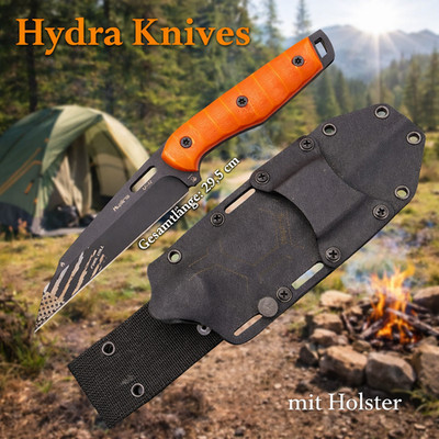 NEU Hydra Knives Final Call IV für Camping Survival Jäger Outdoor Angeln Wildnis