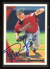 2010 Topps WANDY RODRIGUEZ Signed Card autograph auto ASTROS PIRATES