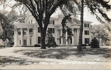 The Lodge Real Photo Photo Postcard Home Of Arbor Day Nebraska City 1920s RPPC