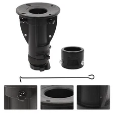 NEW 12" to 16" Adjustable Fifth (5th) Wheel Camper RV Adapter Hitch to Gooseneck