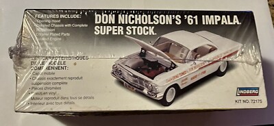 🏁 LINDBERG DON NICHOLSON'S '61 IMPALA SUPER STOCK (Factory Sealed