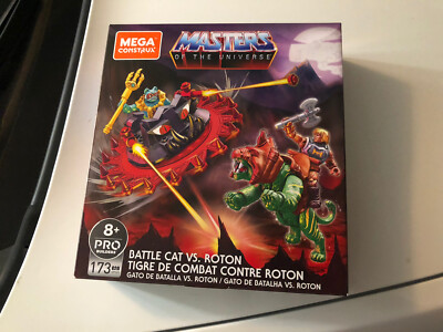 TOY IN HAND  NEW MEGA Construx Masters Of The Universe BATTLE CAT Vs. ROTON 
