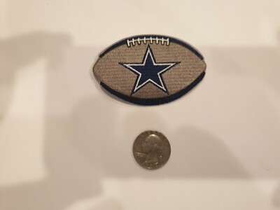 DALLAS COWBOYS 3''X1.75'' EMBROIDERED IRON ON PATCH 