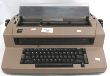 IBM Correcting Selectric III Typewriter Gummy Keys, Jammed Carriage