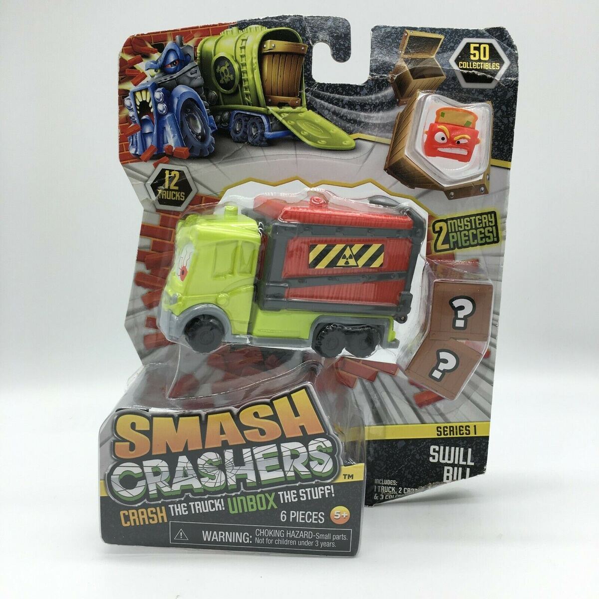 Toys, Smash Crashers Swill Bill Crash The Truck Unbox