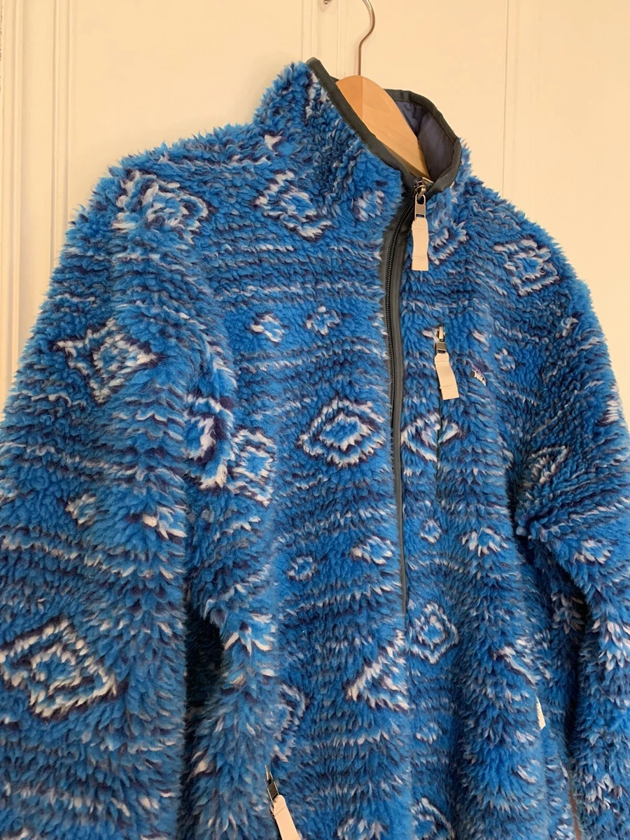 Patagonia Retro X Deep Pile Aztec Tribal Fleece Cardigan Jacket