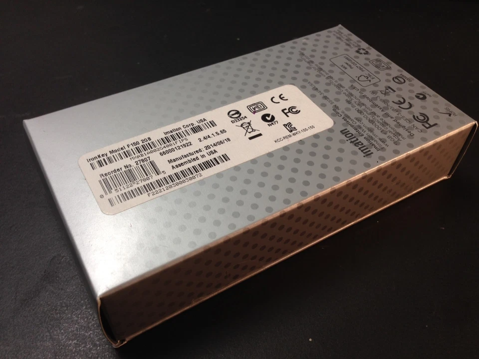 Imation Ironkey Defender F150 2 GB USB Flash Drive military-grade encryption - Image 3 of 3