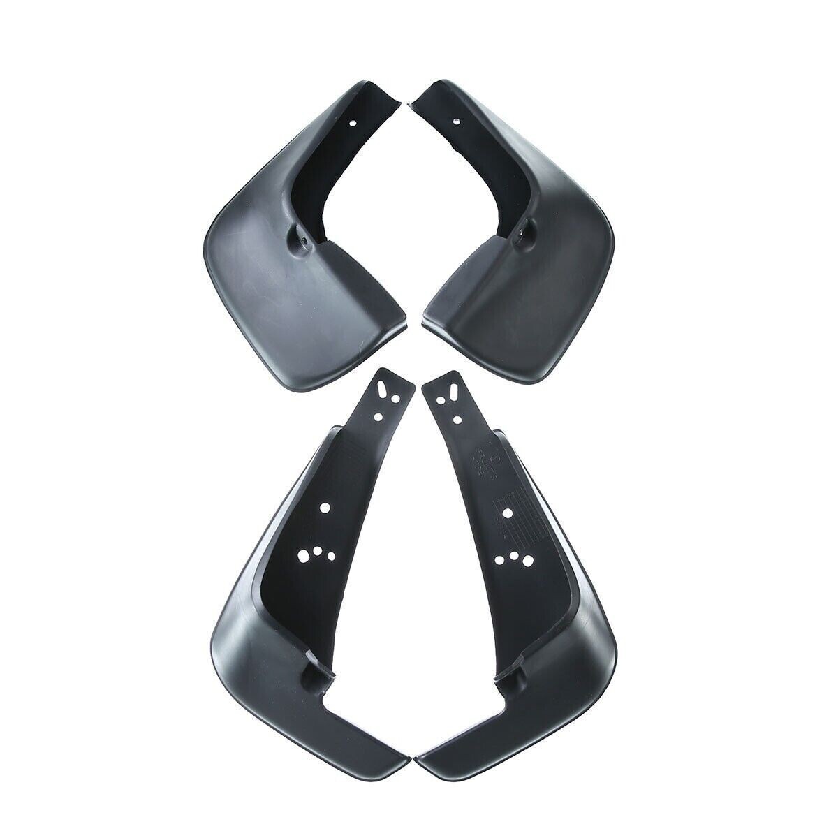 4PCS) Mud Flaps Kits Front and Rear Tire Splash Guard for