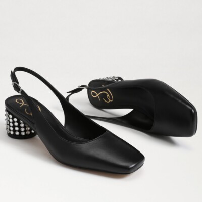 New In Box Sam Edelman Women's Terra Gem Slingback Pumps