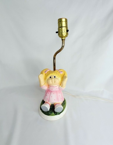 Vintage 1983 Cabbage Patch Kids Doll Original Appalachian Artworks Lamp WORKS - Picture 8 of 10