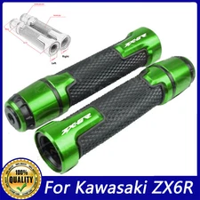 New For Kawasaki ZX6R 2000-2024 CNC Motorcycle Grip Handlebar Grip End Plug Sets