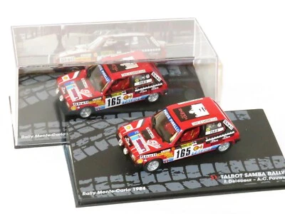 1/43 Talbot Samba Rallye Rallye Monte Carlo 1984 #165 F.Delecour - Photo 1/4