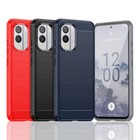 For Nokia X30 5G, Luxury Shockproof Hybrid Brushed Armor Soft TPU Case Cover