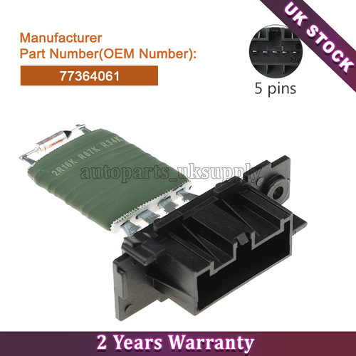 For Fiat Ducato Peugeot Boxer Citroen Relay Heater Fan Blower Motor Resistor - Picture 3 of 6