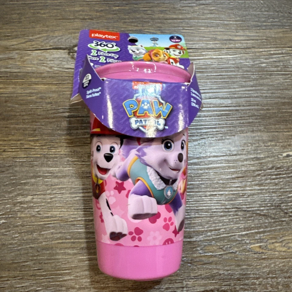 Paw Patrol 360 Spoutless Sippy Cup 2 Piece Cup 10 Oz BPA Free - Image 2 of 4