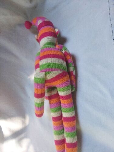 Multi Colored Sock Monkey. - Picture 3 of 8