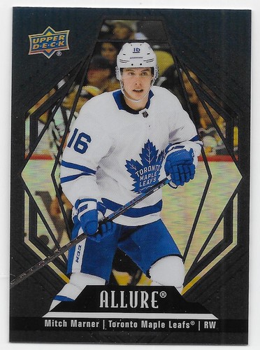 22/23 UPPER DECK ALLURE BLACK RAINBOW PARALLEL Hockey (#1-150) U-Pick From List - Picture 4 of 36