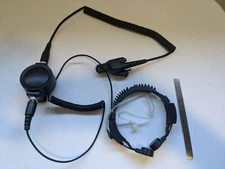 Heavy Duty Throat Microphone for Motorola Radio HT MT MTX EFJohnson