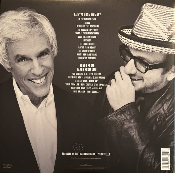 LP The Songs Of Bacharach & Costello - Costello, Elvis (#602448486042) 602448486042 | eBay LP The Songs Of Bacharach & Costello - Costello, Elvis (#602448486042) 602448486042 | eBay
