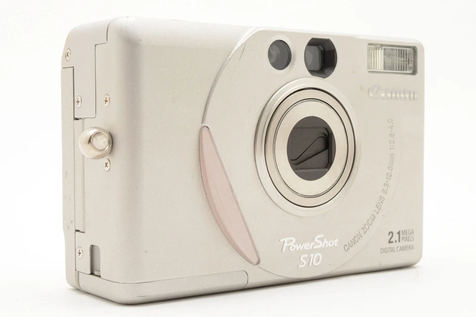 Canon PowerShot S10 2.1MP Digital Camera Silver Digicam Japan 【Exc+5】 4647 - Image 3 of 4