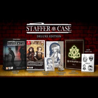 Nintendo Switch Staffer Case Deluxe Edition Switch Switch Staffer Case Deluxe Edition [English Support] Korean