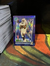 2021 Optic Marquez Stevenson Purple Shock Rated Rookie Prizm RC 257 Bills