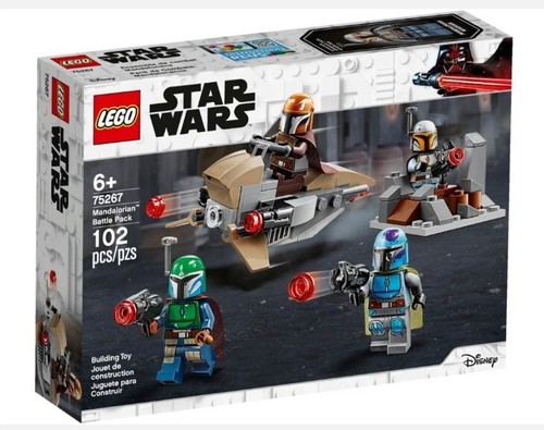 🟢 RETIRED LEGO Star Wars Mandalorian Battle Pack Set 75267 - NEW *Great Gift 🎁 - Picture 1 of 9