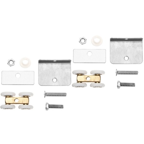 4 Sets Schiebetür Roller Scheunentür Roller Türrad Ersatzschrank Führungsrolle - Bild 10 von 12